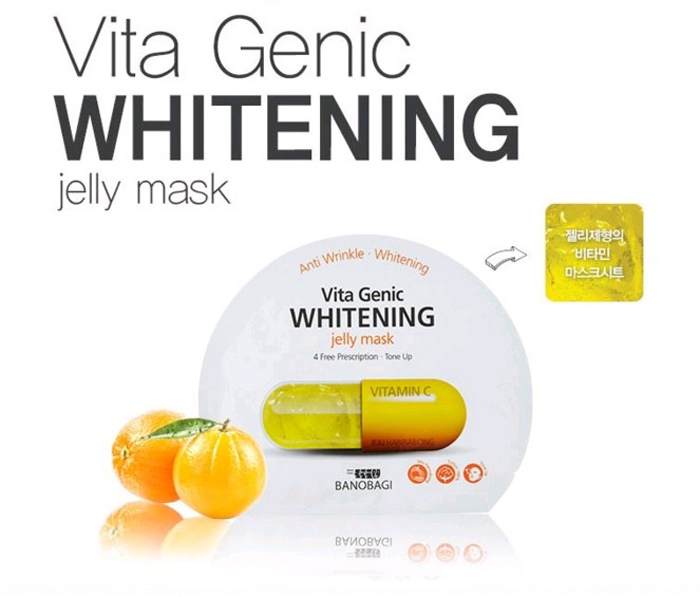 Mặt nạ Banobagi Vita Genic Whitening Jelly Mask Màu Vàng