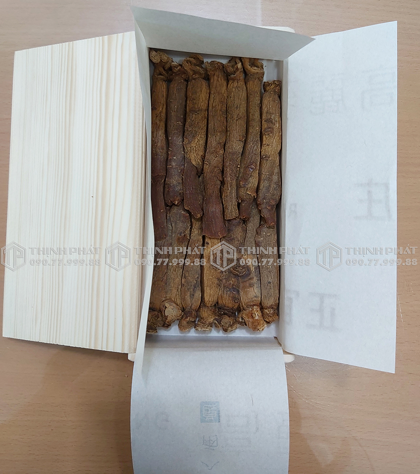 Hồng sâm củ khô 6 năm tuổi KGC Hàn Quốc 20PCS 300g 14 củ - Jung Kwan Jang