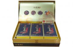 Nước Hồng Sâm nhung hươu linh chi táo đỏ KGS hộp 30 gói x 50ml