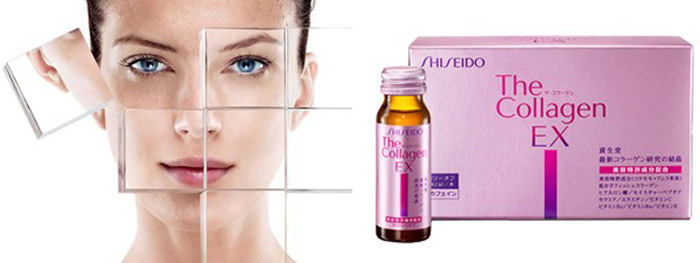 Collagen Shiseido EX dạng nước uống đẹp da, chống lão hóa