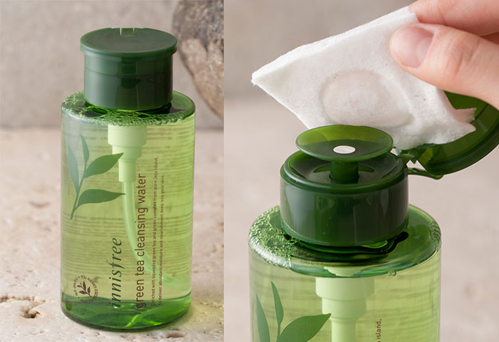 Dầu (nước) tẩy trang innisfree green tea 300ml