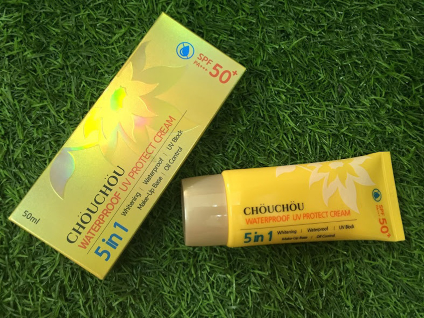 Kem chống nắng 5 in 1 Chou Chou Waterproof UV Protect Cream SPF50+ PA+++