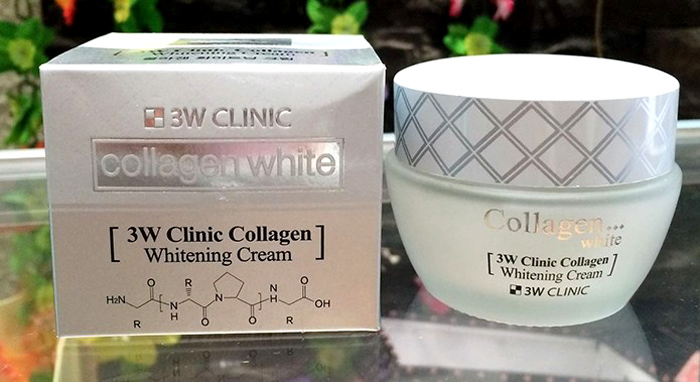 Kem Dưỡng Trắng Da Tinh Chất Collagen 3W Clinic Collagen