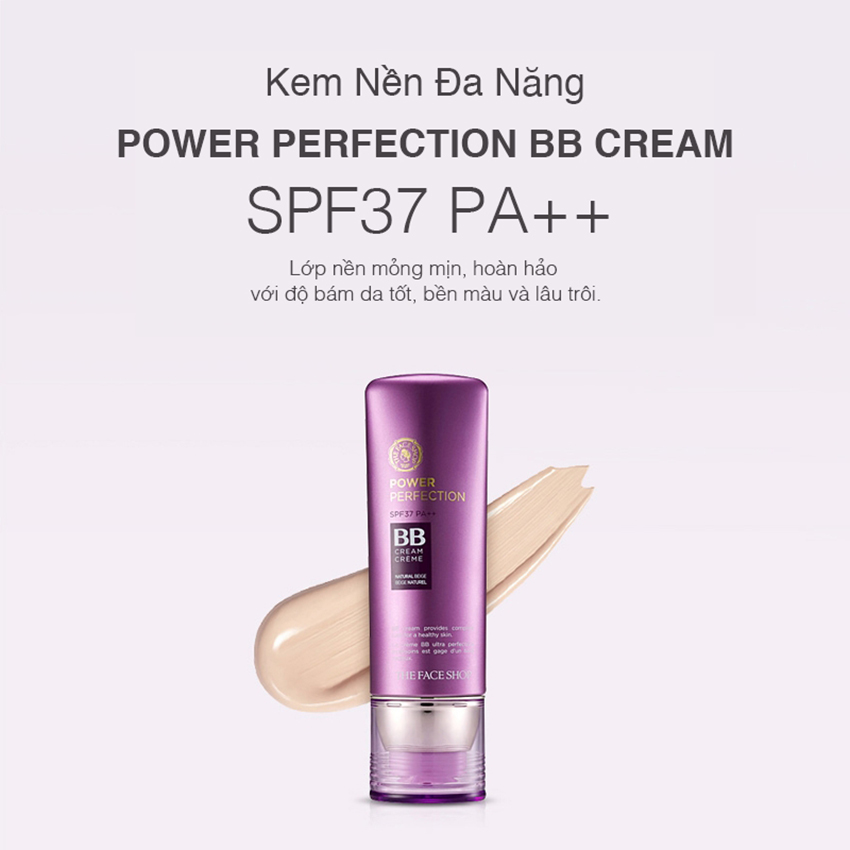 Kem Nền Đa Năng Power Perfection BB Cream SPF37 PA++